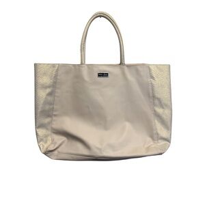 Jimmy Choo Beige Tote Bag